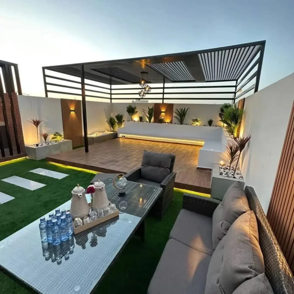 أنواع خامات مظلات باركن صقور الإمارات والمواصفات الفنية