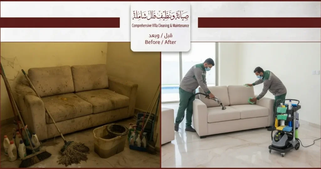 شركة تنظيف مجالس في دبي