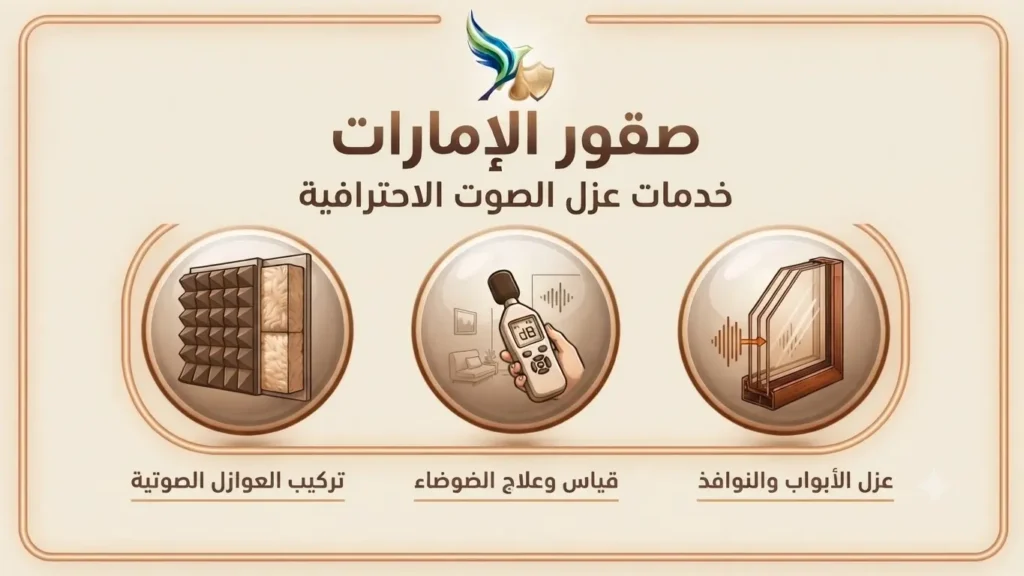 عزل صوت في عجمان