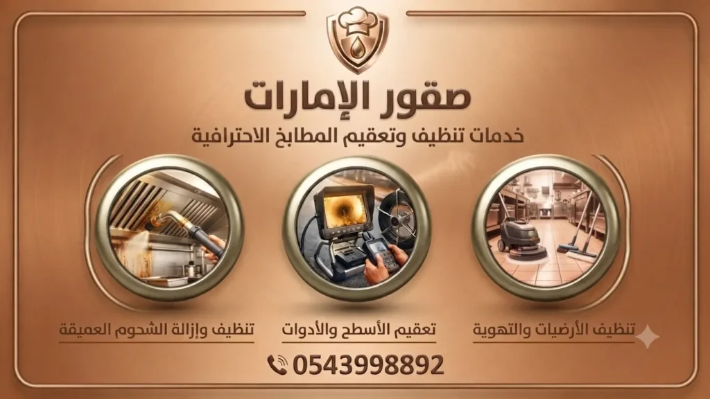 شركة تنظيف مطابخ في دبي