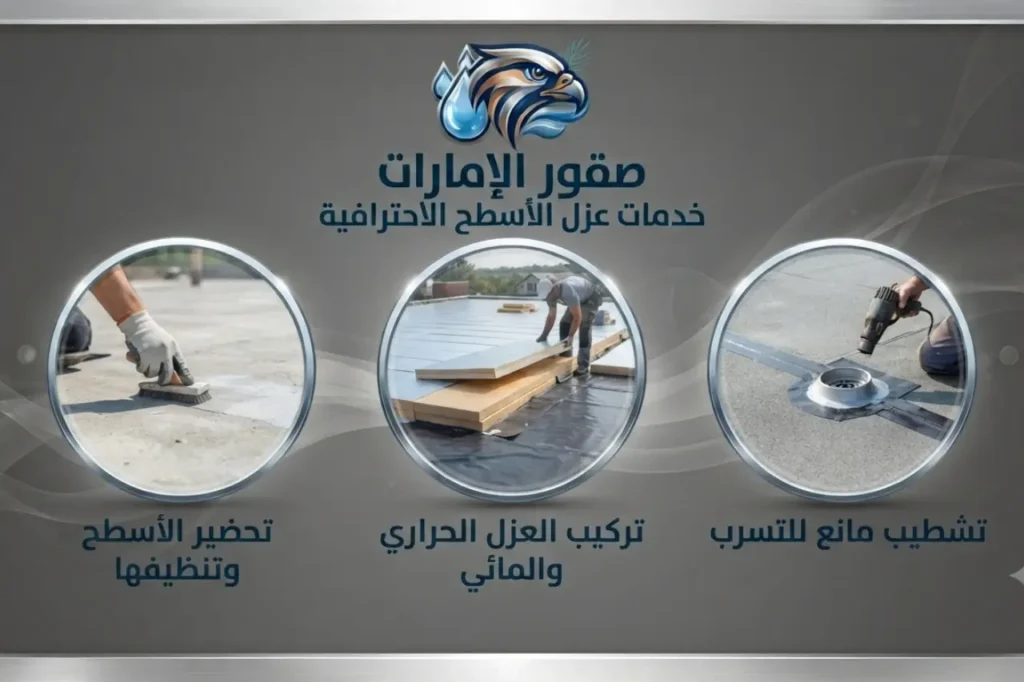 عزل اسطح في دبي